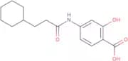 4-(3-Cyclohexylpropanamido)-2-hydroxybenzoic acid