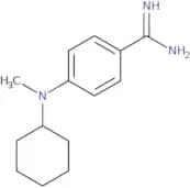 4-[Cyclohexyl(methyl)amino]benzene-1-carboximidamide