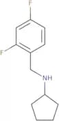 N-[(2,4-Difluorophenyl)methyl]cyclopentanamine