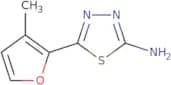 5-(3-Methylfuran-2-yl)-1,3,4-thiadiazol-2-amine