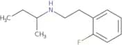 (Butan-2-yl)[2-(2-fluorophenyl)ethyl]amine