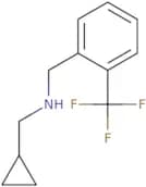 (Cyclopropylmethyl)({[2-(trifluoromethyl)phenyl]methyl})amine