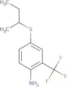 4-(Butan-2-ylsulfanyl)-2-(trifluoromethyl)aniline