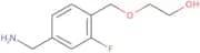 2-{[4-(Aminomethyl)-2-fluorophenyl]methoxy}ethan-1-ol