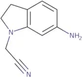 2-(6-Amino-2,3-dihydro-1H-indol-1-yl)acetonitrile
