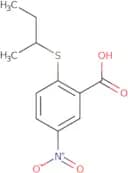 2-(Butan-2-ylsulfanyl)-5-nitrobenzoic acid