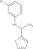 3-Bromo-N-[1-(thiophen-2-yl)ethyl]aniline