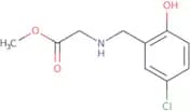 Methyl 2-{[(5-chloro-2-hydroxyphenyl)methyl]amino}acetate