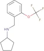 N-{[2-(Trifluoromethoxy)phenyl]methyl}cyclopentanamine