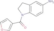 1-(Furan-3-carbonyl)-2,3-dihydro-1H-indol-5-amine