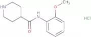 N-(2-Methoxyphenyl)piperidine-4-carboxamide hydrochloride