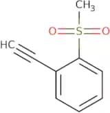 1-Ethynyl-2-methanesulfonylbenzene