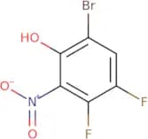 6-Bromo-3,4-difluoro-2-nitrophenol