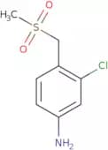 3-Chloro-4-(methanesulfonylmethyl)aniline