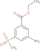 Ethyl 3-amino-5-methanesulfonylbenzoate