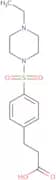 3-{4-[(4-Ethylpiperazin-1-yl)sulfonyl]phenyl}propanoic acid
