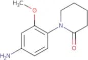 1-(4-Amino-2-methoxyphenyl)piperidin-2-one