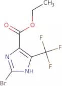 Ethyl 2-bromo-5-(trifluoromethyl)-1H-imidazole-4-carboxylate