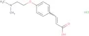 (2E)-3-{4-[2-(Dimethylamino)ethoxy]phenyl}prop-2-enoic acid hydrochloride
