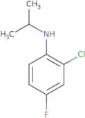 2-Chloro-4-fluoro-N-(propan-2-yl)aniline