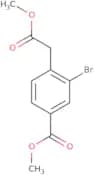 Methyl 3-bromo-4-(2-methoxy-2-oxoethyl)benzoate