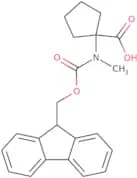 1-({[(9H-Fluoren-9-yl)methoxy]carbonyl}(methyl)amino)cyclopentane-1-carboxylic acid