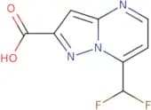 7-(Difluoromethyl)pyrazolo[1,5-a]pyrimidine-2-carboxylic acid