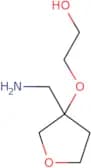 2-{[3-(Aminomethyl)oxolan-3-yl]oxy}ethan-1-ol