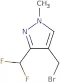 4-(Bromomethyl)-3-(difluoromethyl)-1-methyl-1H-pyrazole