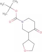 tert-Butyl 4-oxo-3-(oxolan-3-yl)piperidine-1-carboxylate
