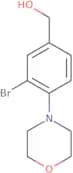 [3-Bromo-4-(morpholin-4-yl)phenyl]methanol