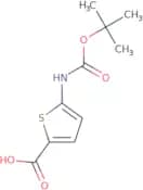5-{[(tert-Butoxy)carbonyl]amino}thiophene-2-carboxylic acid