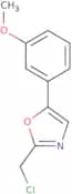 2-(Chloromethyl)-5-(3-methoxyphenyl)-1,3-oxazole