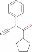 3-Cyclopentyl-3-oxo-2-phenylpropanenitrile