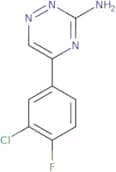 5-(3-Chloro-4-fluorophenyl)-1,2,4-triazin-3-amine