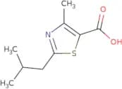 4-Methyl-2-(2-methylpropyl)-1,3-thiazole-5-carboxylic acid