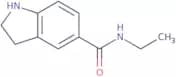 N-Ethyl-2,3-dihydro-1H-indole-5-carboxamide