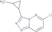 6-Chloro-3-(2-methylcyclopropyl)-[1,2,4]triazolo[4,3-b]pyridazine