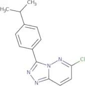 6-Chloro-3-(4-isopropylphenyl)[1,2,4]triazolo[4,3-b]pyridazine