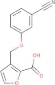 3-(3-Cyanophenoxymethyl)furan-2-carboxylic acid