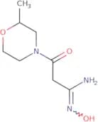 N'-Hydroxy-3-(2-methylmorpholin-4-yl)-3-oxopropanimidamide
