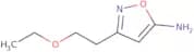 3-(2-Ethoxyethyl)-1,2-oxazol-5-amine