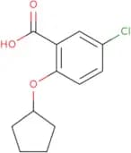 5-Chloro-2-(cyclopentyloxy)benzoic acid