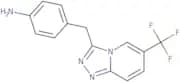 4-{[6-(Trifluoromethyl)-[1,2,4]triazolo[4,3-a]pyridin-3-yl]methyl}aniline