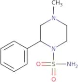 4-Methyl-2-phenylpiperazine-1-sulfonamide