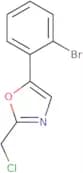 5-(2-Bromophenyl)-2-(chloromethyl)-1,3-oxazole