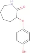 3-(4-Hydroxyphenoxy)azepan-2-one