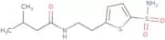 3-Methyl-N-[2-(5-sulfamoylthiophen-2-yl)ethyl]butanamide