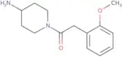 1-(4-Aminopiperidin-1-yl)-2-(2-methoxyphenyl)ethan-1-one
