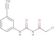 3-(2-Chloroacetyl)-1-(3-ethynylphenyl)urea
